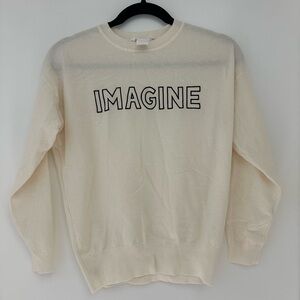 Workshop Republic Clothing Cream Knit Top